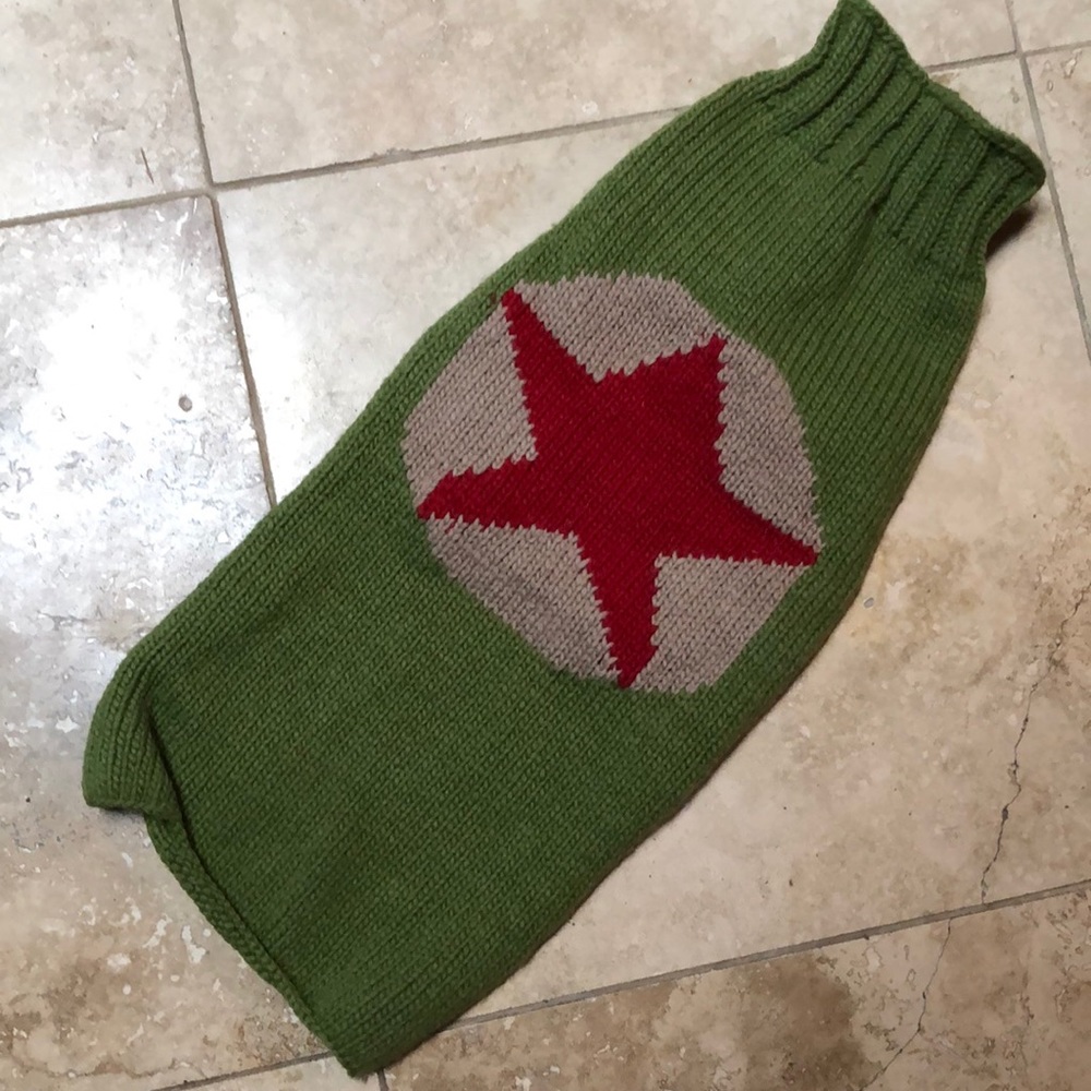 Handmade Knitted dog sweater